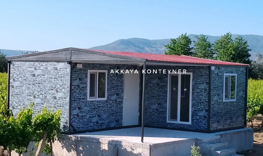 Konteyner evlere ilgi artıyor