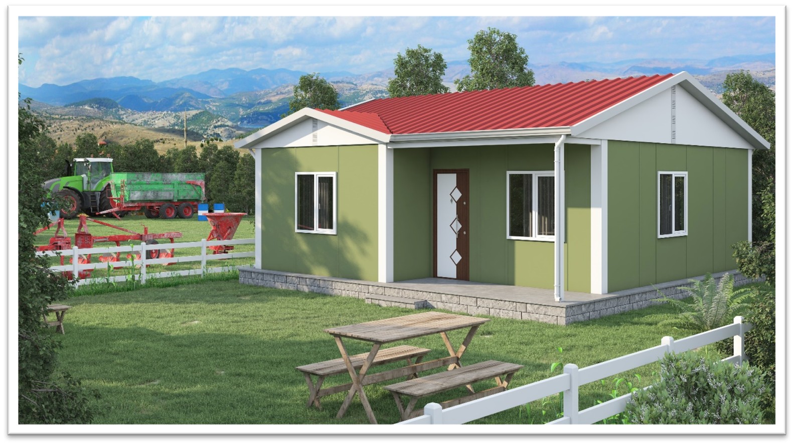 Prefabrik ev modeli