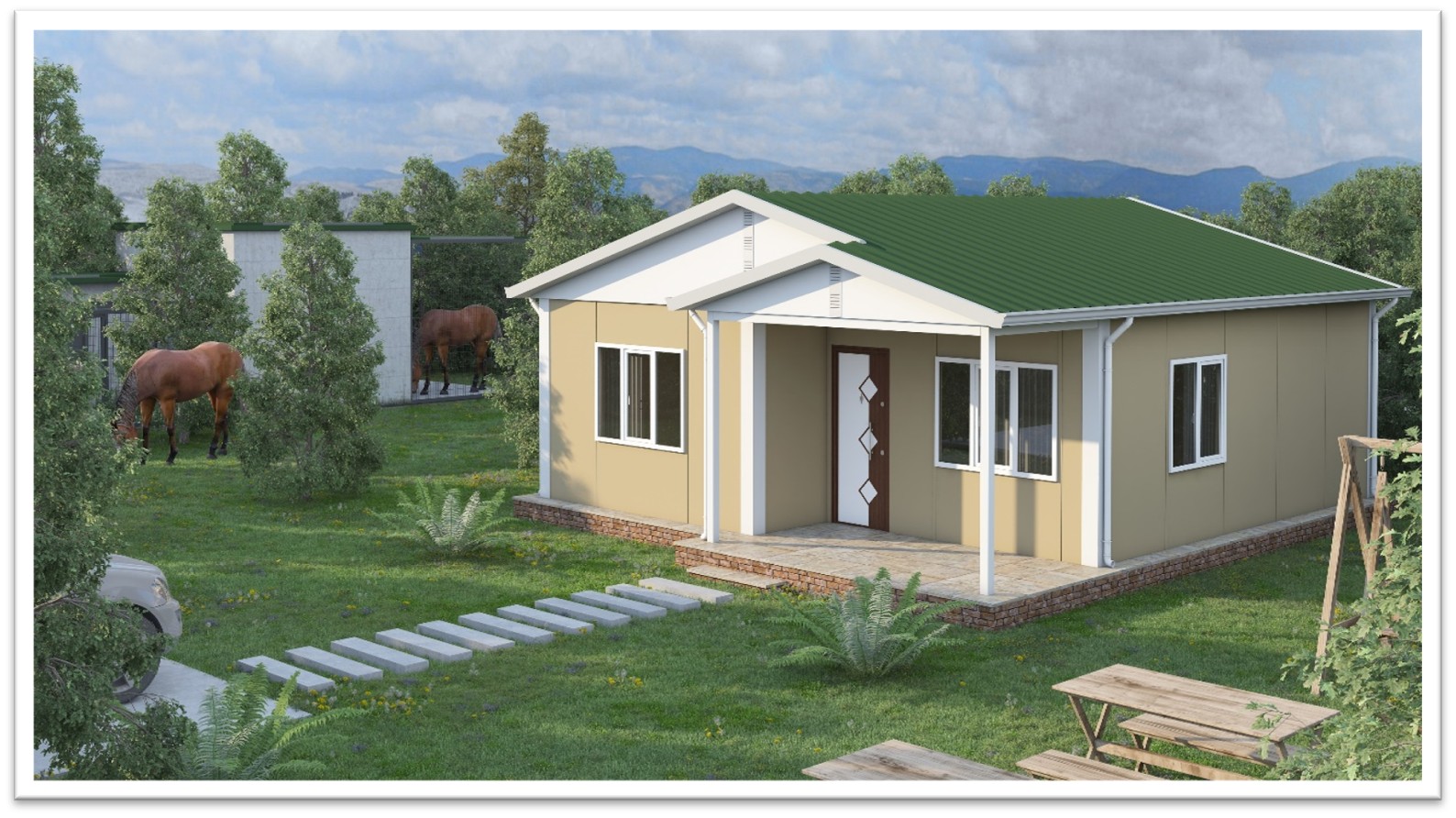 Prefabrik ev modeli