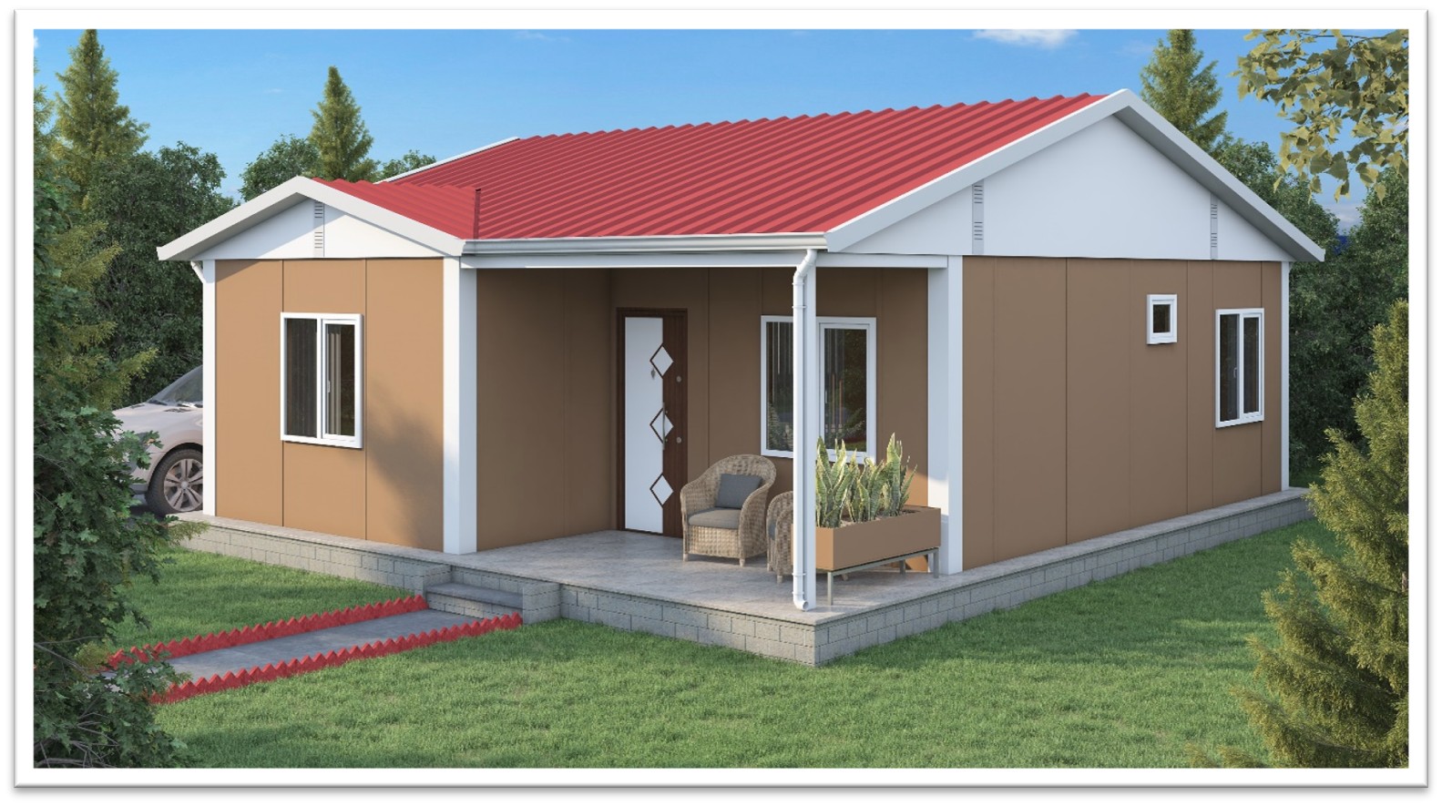 Prefabrik ev modeli