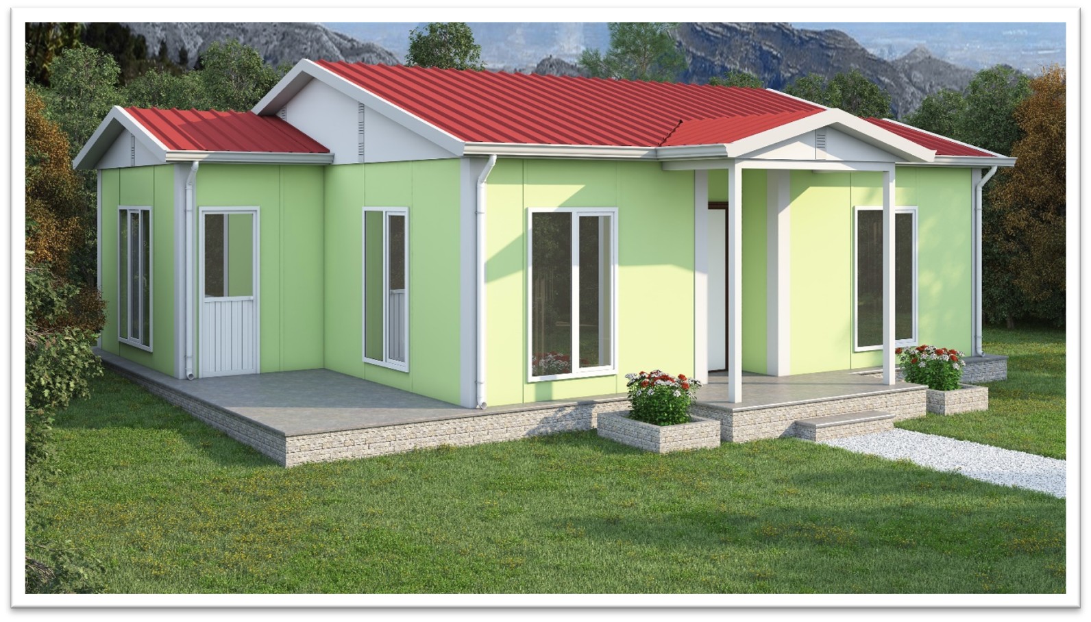 Prefabrik ev modeli