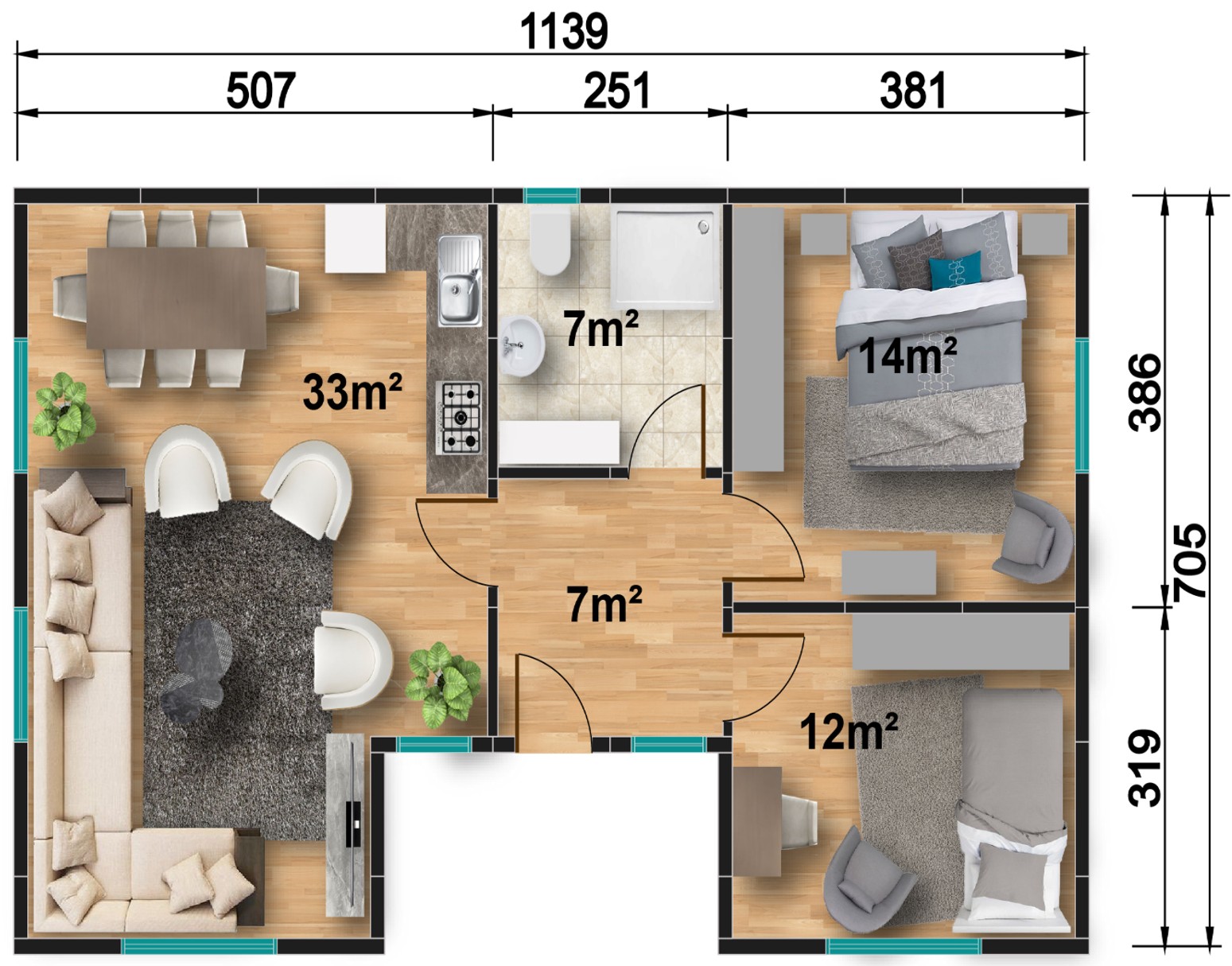 Prefabrik ev modeli