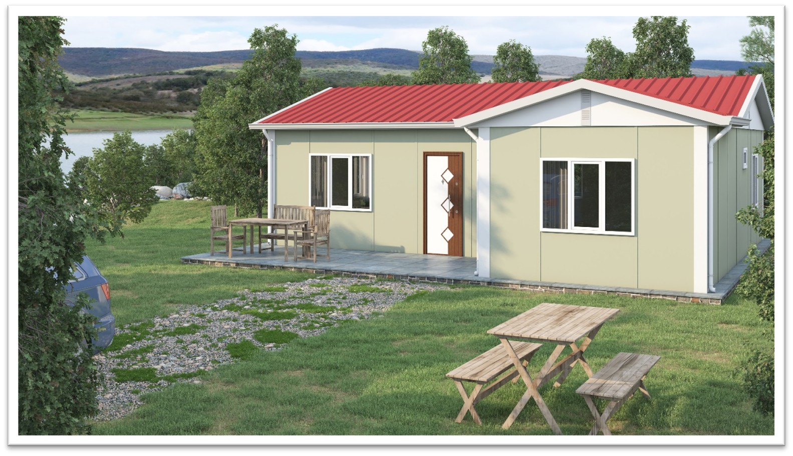 Prefabrik ev modeli