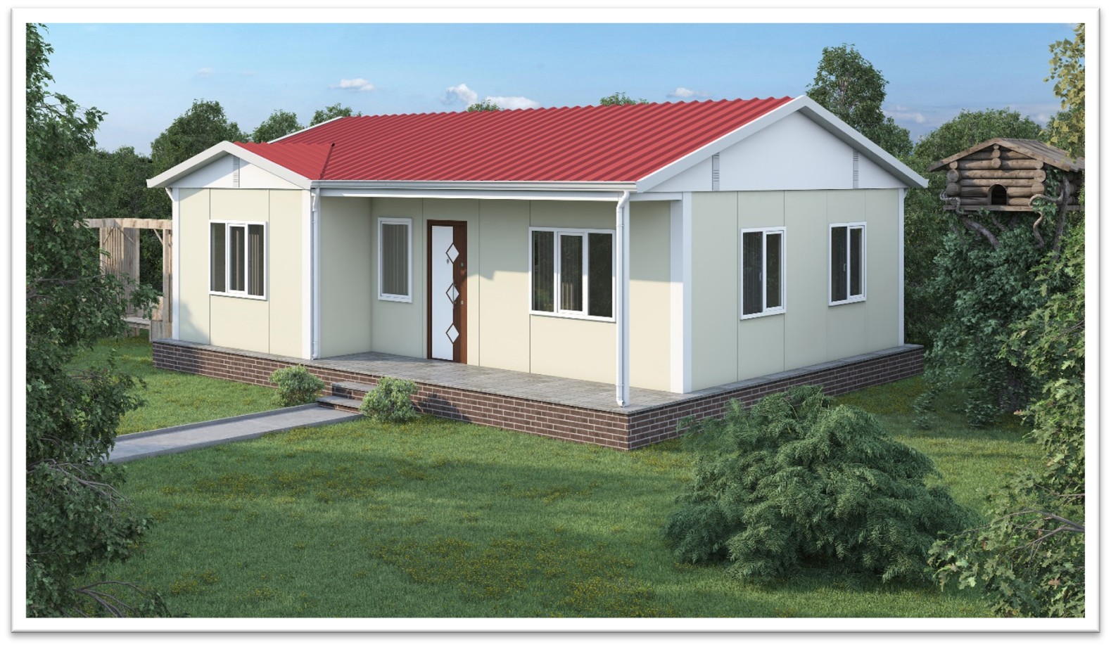 Prefabrik ev modeli