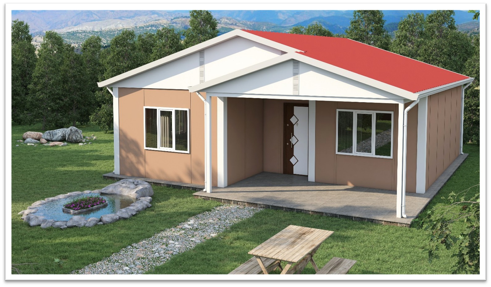 Prefabrik ev modeli