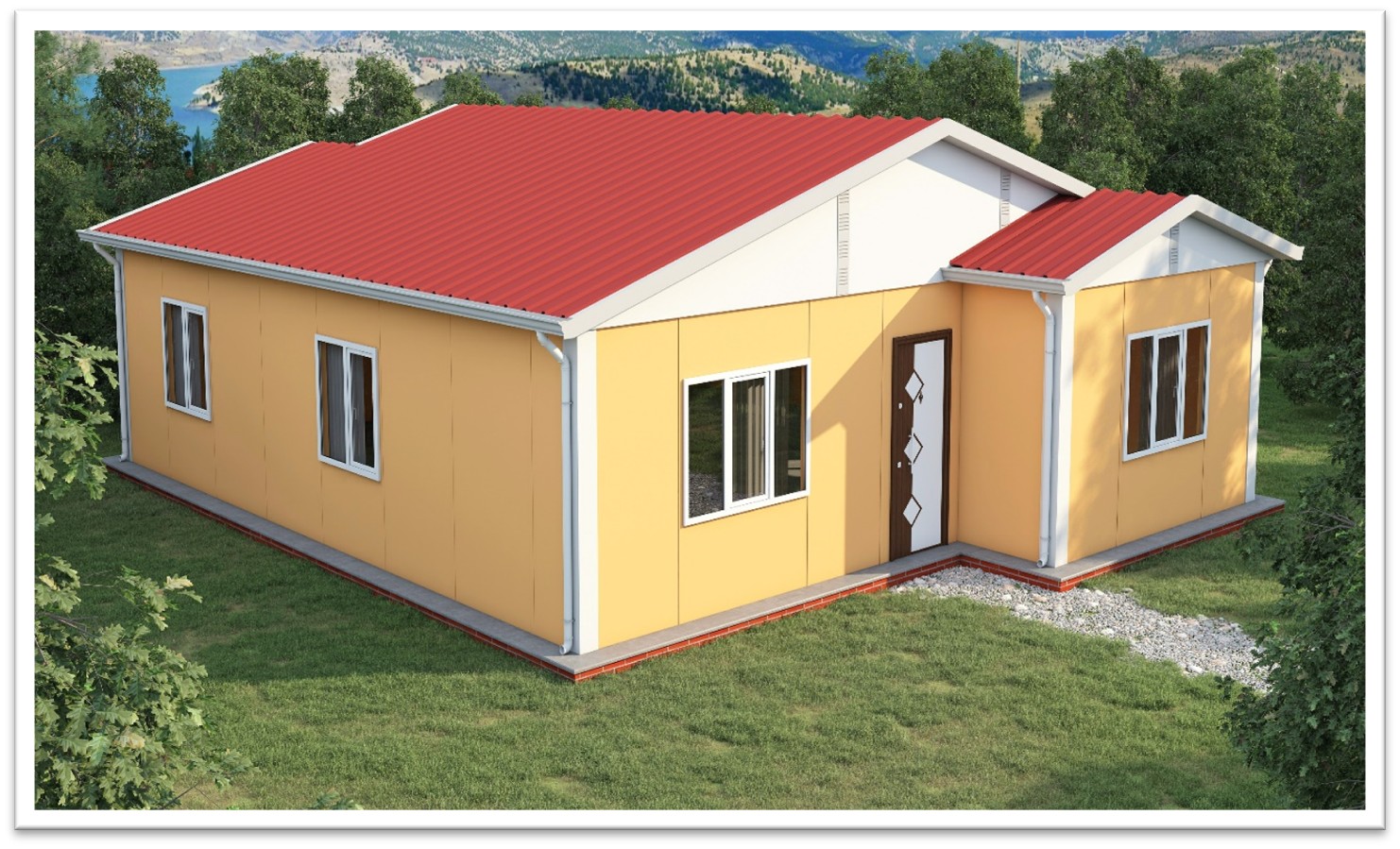 Prefabrik ev modeli