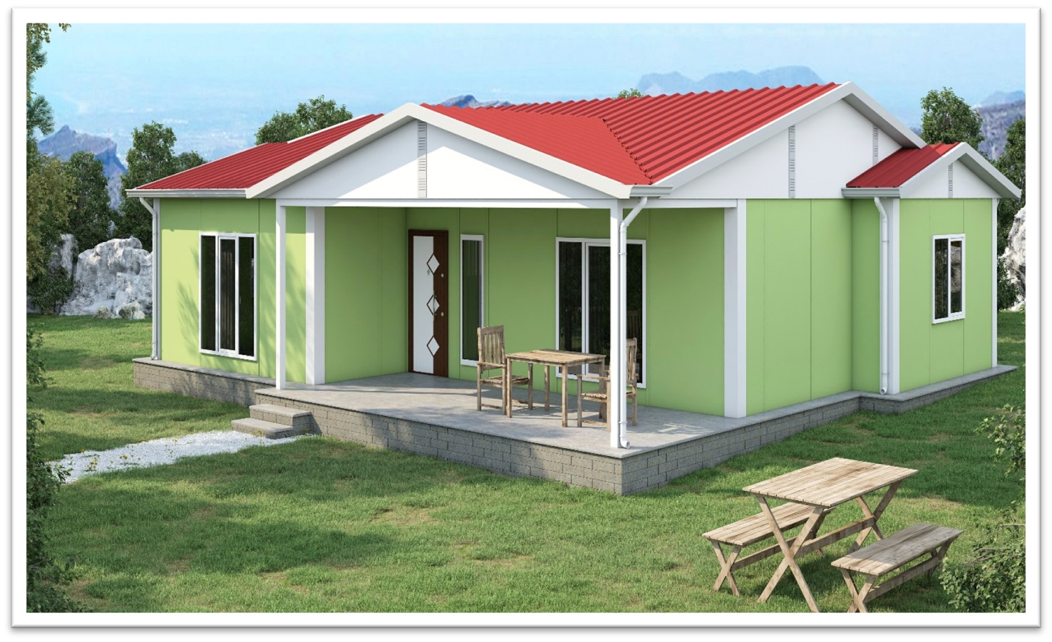 Prefabrik ev modeli