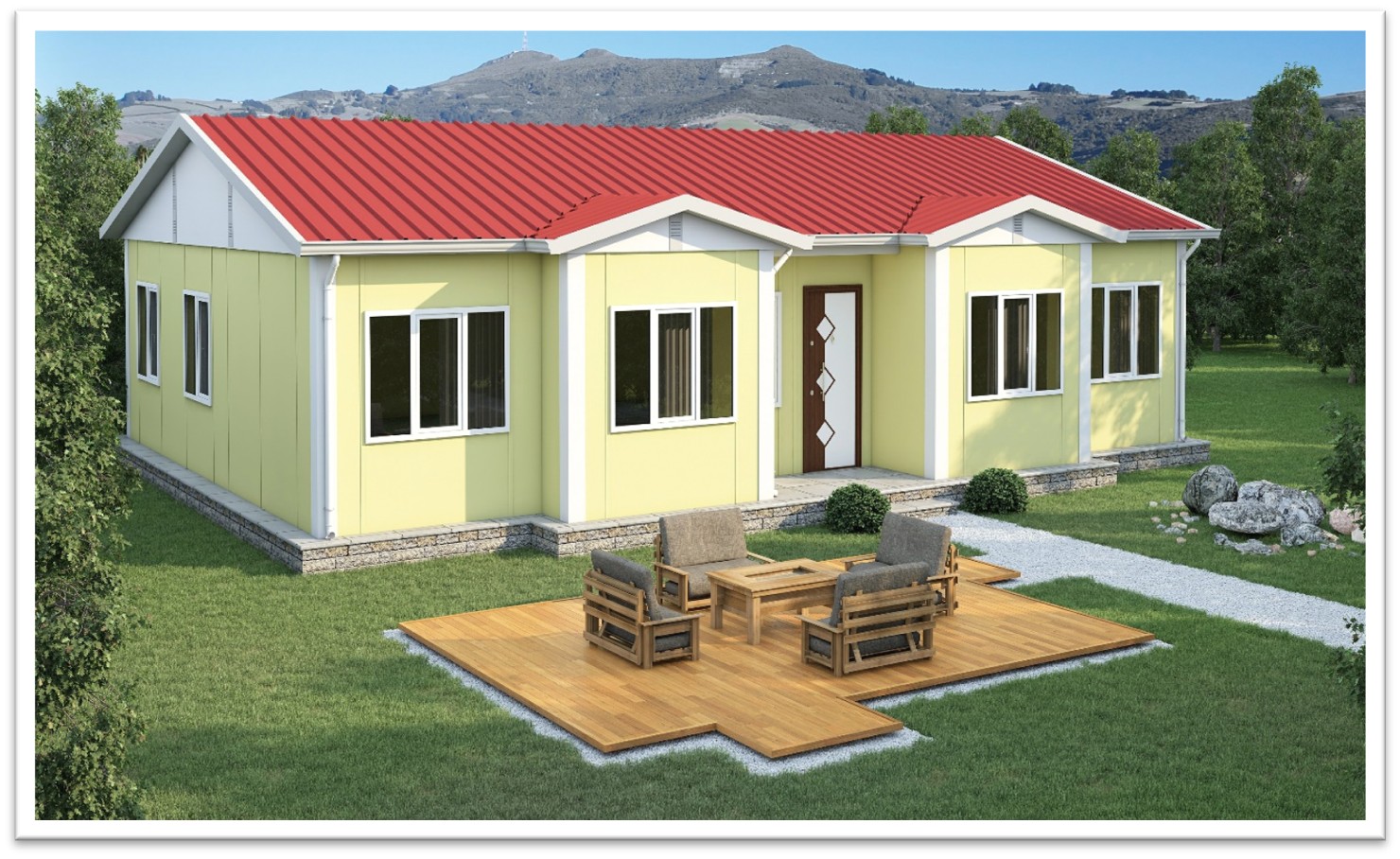 Prefabrik ev modeli