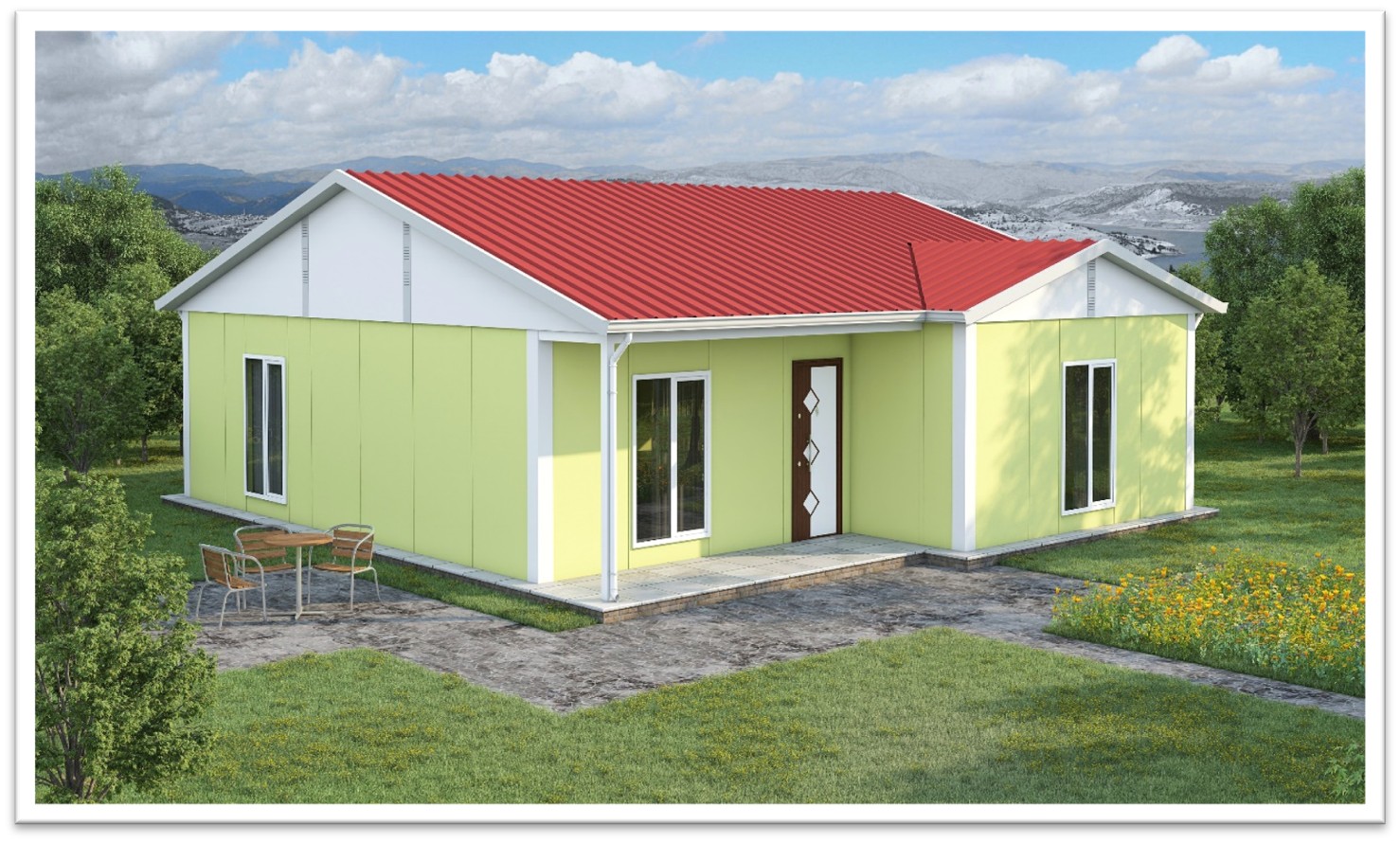 Prefabrik ev modeli
