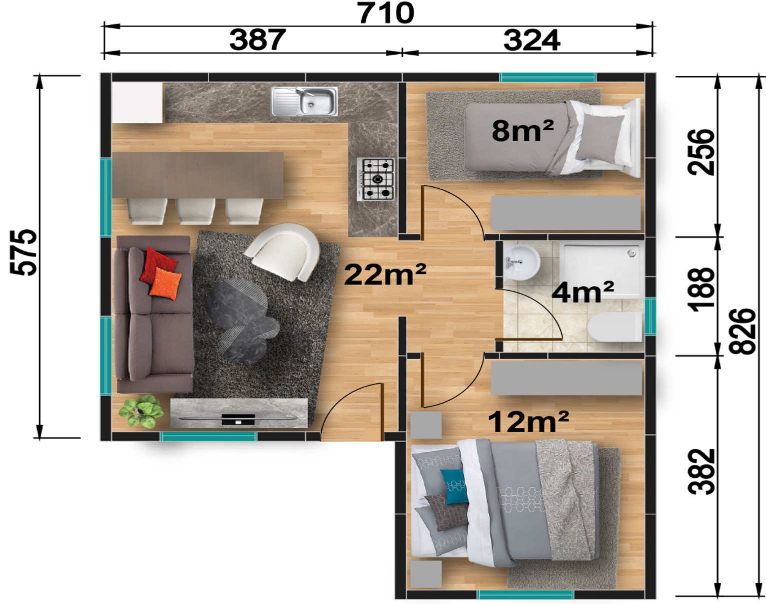 Prefabrik ev modeli